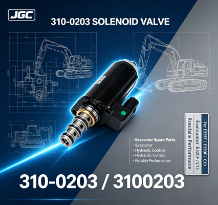310-0203 3100203 EXKAVATOR SOLENOID VALVEL voor E352F E320F C13 HYDRAULISCH SOLENOID VALVEL
