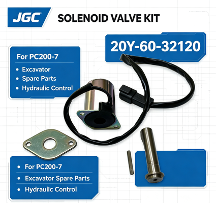 PC200-7 bouwmachineonderdelen graafmachineonderdelen solenoïde klep voor 20Y-60-32120