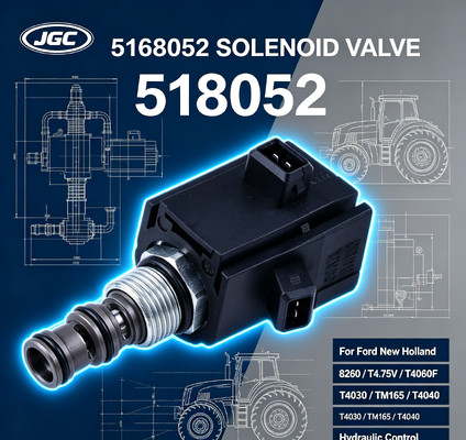 5168052 Graafmachine Onderdelen Solenoïde Klep voor Ford New Holland 8260 T4.75V T4060F T4030 TM165 T4040