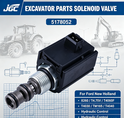 5168052 Graafmachine Onderdelen Solenoïde Klep voor Ford New Holland 8260 T4.75V T4060F T4030 TM165 T4040