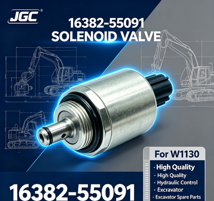 16382-55091 Hoogwaardige Graafmachine Solenoïdeklep voor W1130