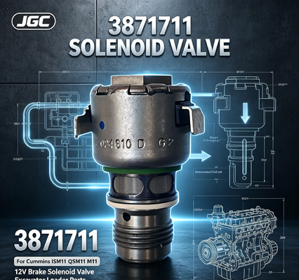 3871711Voor Originele ISM11 QSM11 M11 Dieselmotorrem 12V magnetoventil voor gebruik in graafmachines