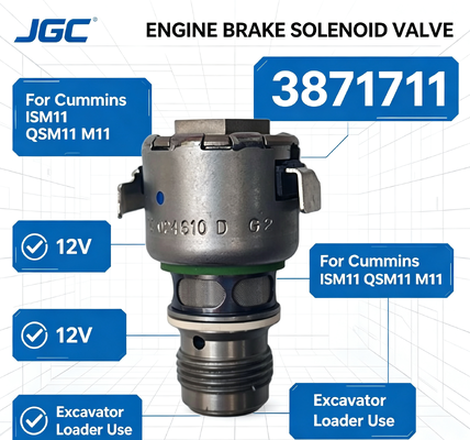3871711Voor Originele ISM11 QSM11 M11 Dieselmotorrem 12V magnetoventil voor gebruik in graafmachines