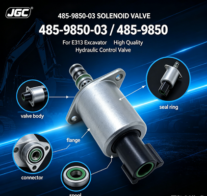 485-9850-03VOOR E313 Hoogwaardige Graafmachine Solenoïde Klep 485-9850