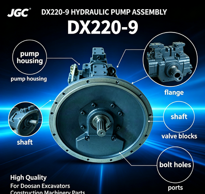 DX220-9 Hoogwaardige Hydraulische Pomp Assemblage Oude Stijl voor Doosan Graafmachines Bouwmachines Onderdelen