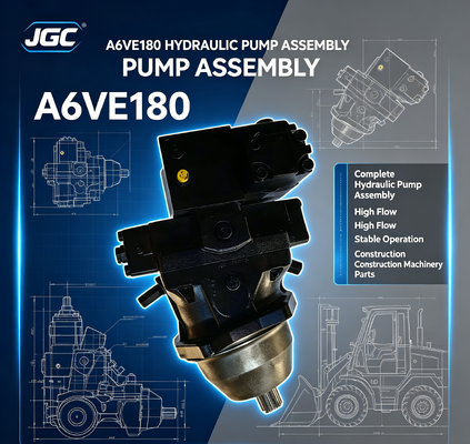 A6VE180 Volledige hydraulische pompassemblage, hoge stroom, stabiele werking