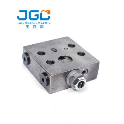 Pc130-7 graafwerktuig Hydraulic Parts pc160-7 Verminderend Afblaasklepblok 702-21-55100