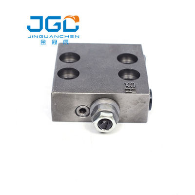 Pc130-7 graafwerktuig Hydraulic Parts pc160-7 Verminderend Afblaasklepblok 702-21-55100